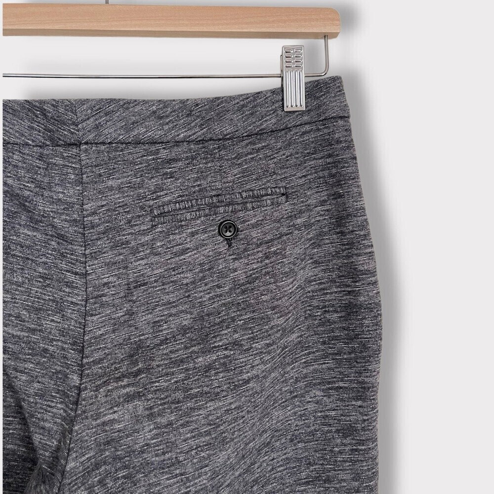 Anthropologie Grey Stretchy Cartonnier Dress Pants Cropped Size 8 - Picture 5 of 8